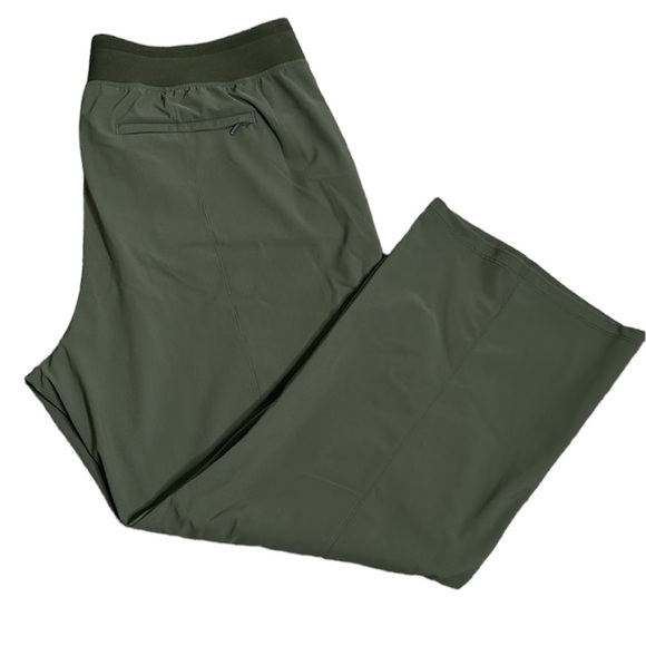 Athleta army green pants size 18 - Picture 2 of 10